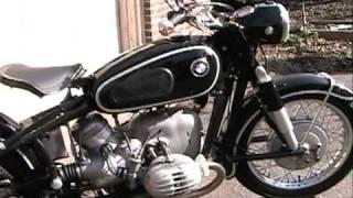 VINTAGE BMW MOTORCYCLE: A walk around with story