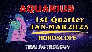 Horoscope for AQUARIUS Ascendant (1st Quarter JAN-MAR2025)