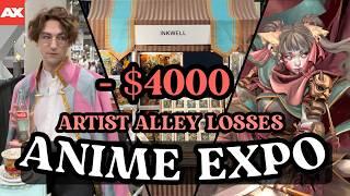 Anime Expo Artist Table Destroyed (2024 expenses + profit breakdown)