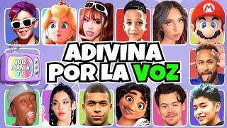 ADIVINA POR LA VOZ   Adivina quién canta por la voz  ‍ Quiz de Adivinanzas | QuizMania TV