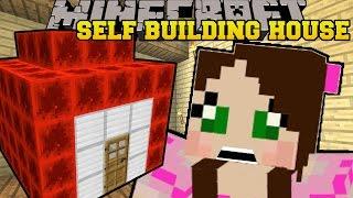 Minecraft: SELF BUILDING REDSTONE HOUSE!! - CURSE OF THE PUMPKIN PRINCE - Custom Map [2]