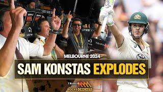 Every Incredible Moment From Sam Konstas' Unforgettable Boxing Day Debut | Triple M Cricket