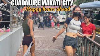 MAKATI CITY- walking tour at Guadalupe during rush hour [4k]