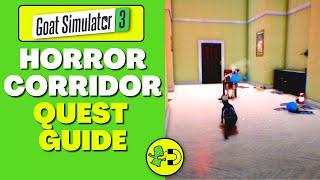 Goat Simulator 3 Horror Corridor Secret Event Mornwood Falls Guide