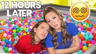 LAST TO LEAVE THE BALL PIT CHALLENGE  KAYLA VS KALLI