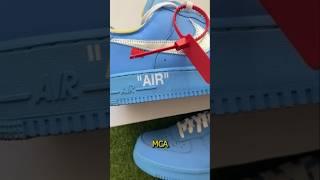 DETAILED LOOK: Nike x OffWhite Air Force 1 “MCA” #shorts