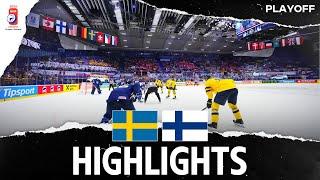 Highlights | Sweden vs. Finland | 2024 #MensWorlds