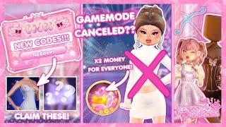 *NEW CODES!!* New Game Mode CANCELED & X2 Money for EVERYONE!! (DTI Valentines Update Roblox)