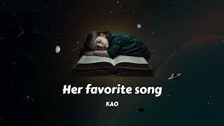 'Her favorite song' by KAO (Official Lyric Video)