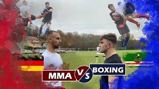 German Conor McGregor vs. Chechen Boxing Champion | MMA Streetfight | FCL