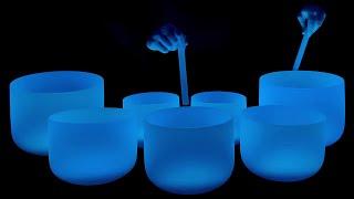 Purify Energy With Crystal Singing Bowls  Remove Negativity