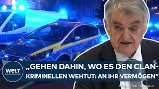 NRW: Clan-Kriminalität steigt 7000 Straftaten! Herbert Reul will an das Vermögen der Verbrecher