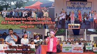 Baghmarao dal.begipa Garo land na tombimonga / Garo land movement