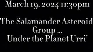 The Salamander Asteroid Group of the Gas Giant Urri’