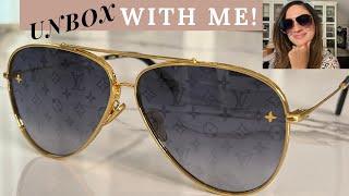 UNBOXING LOUIS VUITTON PILOT SUNGLASSES REVIEW