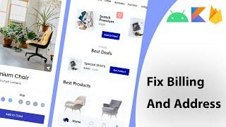 #35 Modern android ecommerce app | Fixes