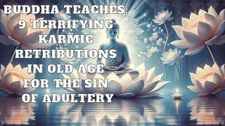 Buddha Teaches 9 Terrifying Karmic Retributions in Old Age for the Sin of Adultery.