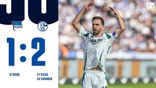 Hertha BSC - FC Schalke 04 1:2 Hightlights | 2. Bundesliga - 2024/2025