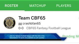 Join My Fantasy Football League! Link in Description