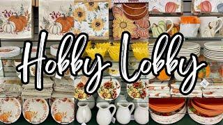 HOBBY LOBBY HARVEST COLLECTION • SHOP WITH ME