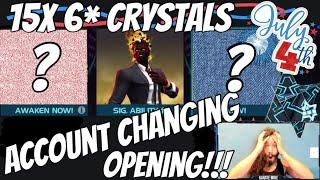 UNBELIEVABLY LUCKY MASSIVE CRYSTAL OPENING!!! INSANE ACCOUNT CHANGING, CEO LUCK!!! JULY 4TH!!