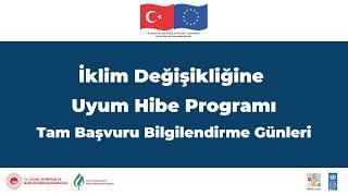 İklim Değişikliğine Uyum Hibe Programı