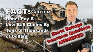 Storm Damage Insurance Questions | Tips To Make Your Storm Damage Insurance Claim Go More Smoothly