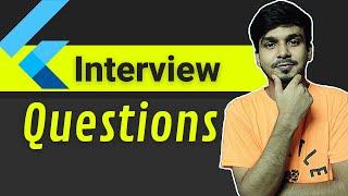 Top Flutter Interview Questions | Flutter Developer Interview Questions | Hindi