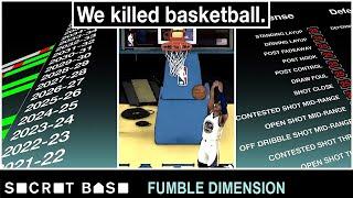 We destroyed the NBA's future with a video game | Fumble Dimension Episode 1