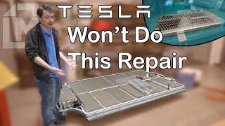 Inside an Electric Car Repair Shop