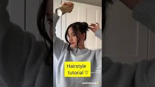 hairstyle tutorial  #hairstyletutorial #shorts #hairstyle #hairstylesideas #shorts #viral #trending