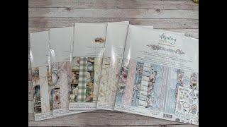 WHATS NEW!   5 NEW MINTAY PAPER PACKS -  SHELLIE GEIGLE - JS HOBBIES AND CRAFTS