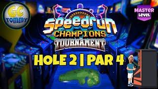 Master, QR Hole 2 - Par 4, EAGLE - Speedrun Champions Tournament, *Golf Clash Guide*