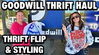 GOODWILL THRIFT HAUL * THRIFTING DECOR AND STYLING IT* THRIFT FLIP