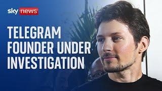 Telegram founder Pavel Durov to face investigation over criminal activity allegations