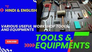 General tools and equipment their used | Engineering Tools l in Hindi #mecanical #machine#tecanical