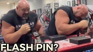 BRIAN SHAW LEARNED HOW TO FLASH PIN!!