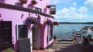 Dittisham Village Walk, English Countryside 4K