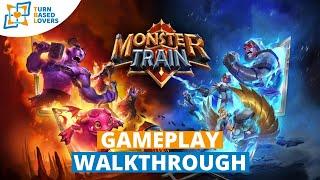 Monster Train - Deck-Building Roguelike - Gameplay Walkthrough [no commentary]