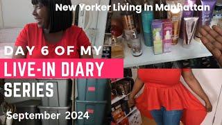 Manhattan Pretty Live-In Diary Series | #6 My New York City closet is smaller than my dreams 