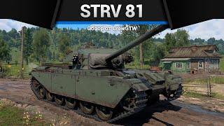 ПРОБИТИЕ НАСКВОЗЬ Strv 81 в War Thunder