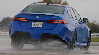 2025 BMW M5 G90 Drifting in the Rain