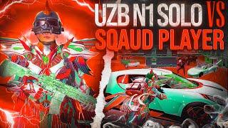 UZB N1 SOLO vs SQUAD PLAYER YouTube JASUR is Live. #pubgmobile