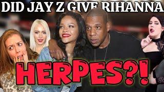 WTF? Did Jay Z Give Rihanna Herpes While Dating Chris Brown?! Chrissie Mayr, Keanu, Scarlett Hampton