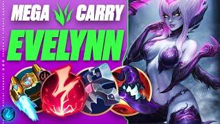 Why EVELYNN JUNGLE Can Carry ANY Game With This OP Pathing! (Seriously this was a beautiful game)