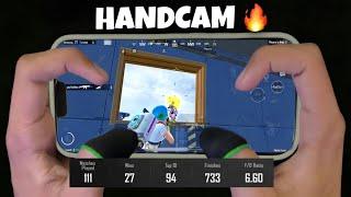 6 KD iPhone 14  4 Finger Claw HANDCAM GAMEPLAY  bgmi test iphone 14 for bgmi NEW SENSITIVITY