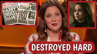 Meghan Shed Tears As Drew Barrymore SLAMS Prince HarryDrug Addiction On Her The Drew Barrymore Show