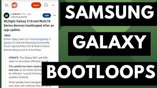 Samsung Galaxy Phones Bootloop After a Single App Update [Android News Byte]