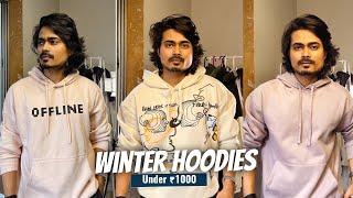 Top 5 Winter Hoodies Under ₹1000 : Affordable & Stylish