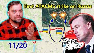 Update from Ukraine | Great! Ukraine Hit the Big Ruzzian Ammunition Warehouse by ATACMS missiles